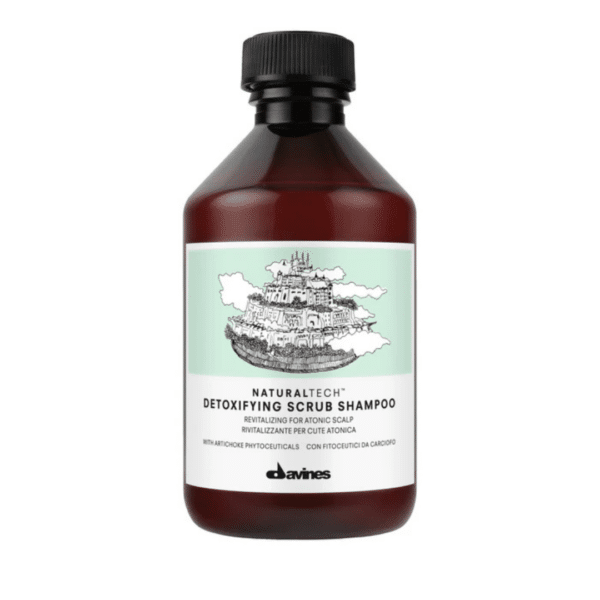 Shampooing Detoxifying Scrub Detoxifiant Exfoliant - Naturaltech Davines